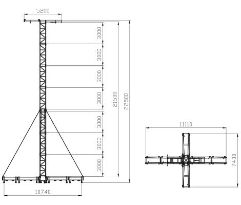 TSPBK 85J21 disegno tecnico