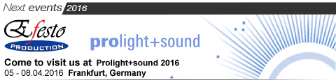 Efesto at Prolight sound 2016