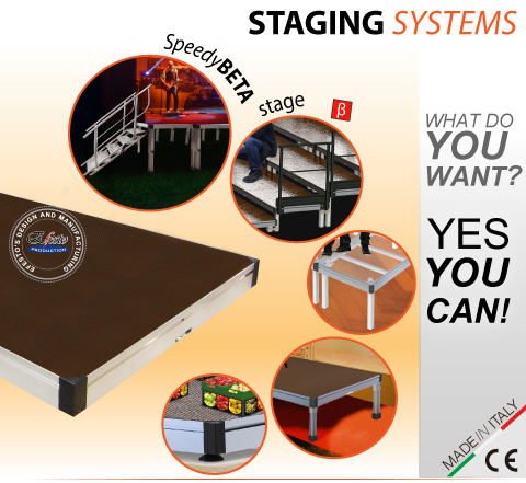 Tavola palco Speedy Beta stage
