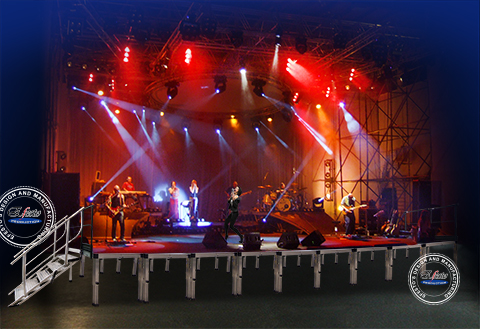 Table concert stage
