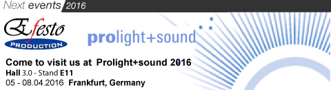 Efesto at Prolight sound 2016