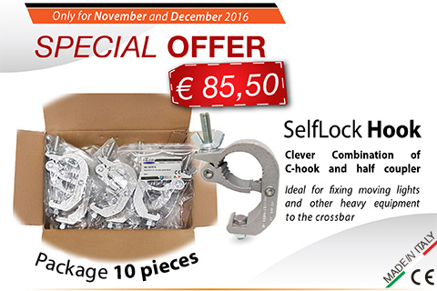 sPECIAL OFFER SELFLOCK HOOK EFESTO 