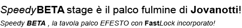 Speedy bea di Efesto è  il palco fulmine di Jovanotti