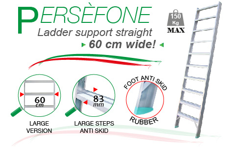 Aluminium Ladder support designed by Efesto Production