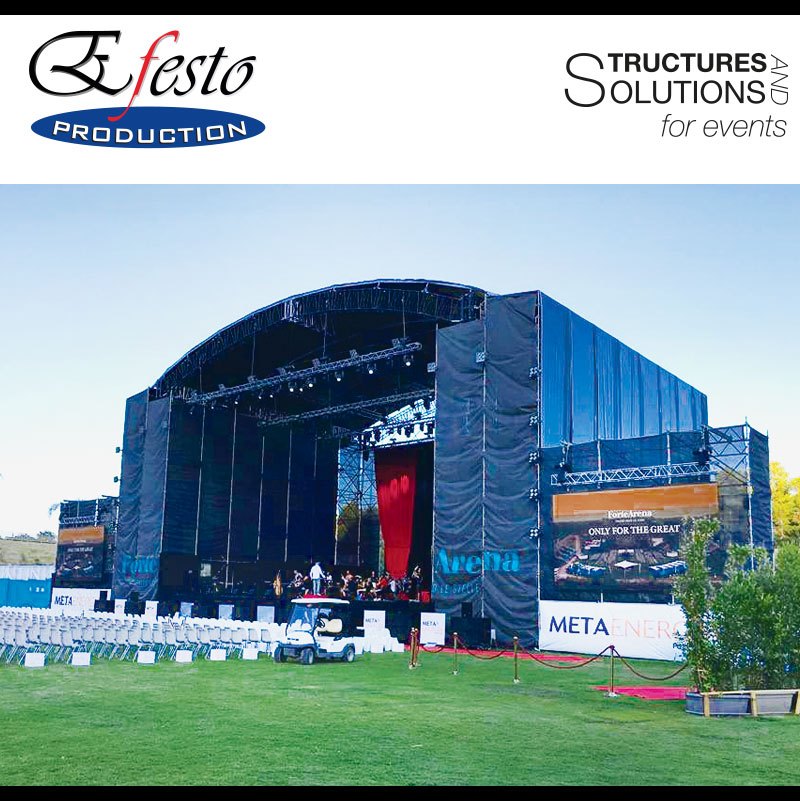Rectangular section hight load aluminium truss-2