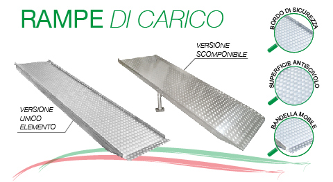 Rampe in alluminio Efesto Production